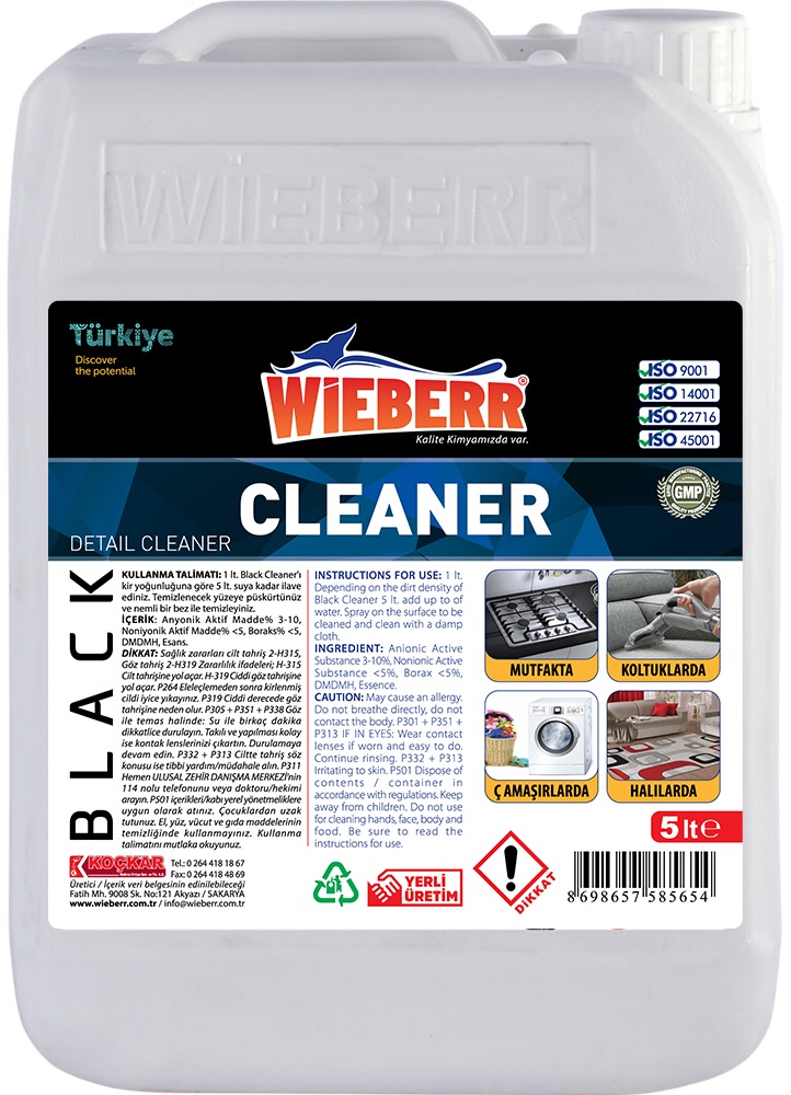 BLACK CLEANER 5L